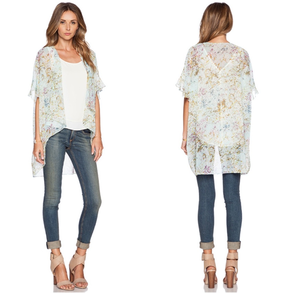 BCBGeneration Floral Kimono